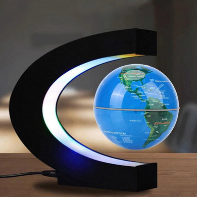 Floating Magnetic Levitation Globe - LED World Map, Antigravity Lamp, Novelty Ball Light, Home Decoration, Birthday Gift