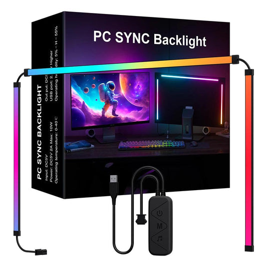 Smart RGB LED backlight - TV/PC sync for gaming