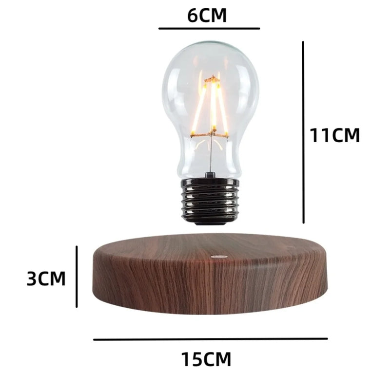 Load image into Gallery viewer, Magnetic Levitation Floating LED Bulb Lamp - Desk Decor Night Light
