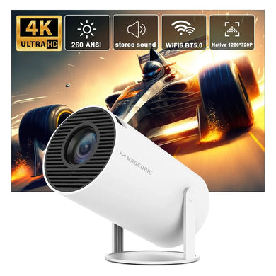 Magcubic HY300 Pro 4K Projector, Android 11, WiFi6, 260ANSI