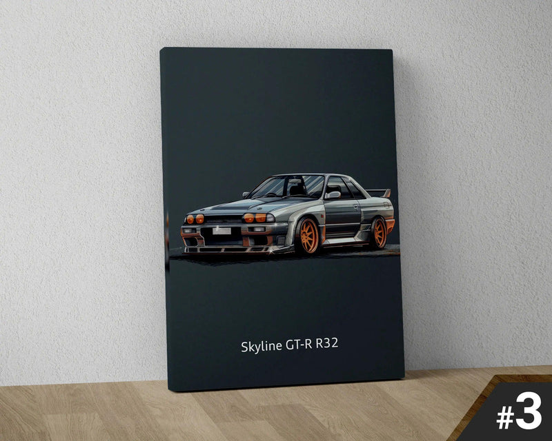 Load image into Gallery viewer, M3 GTR luxury sports car canvas print - modern wall art for living room
