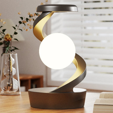 Rotating Floating Lamp with 15W Wireless Charger & RGB Night Lig