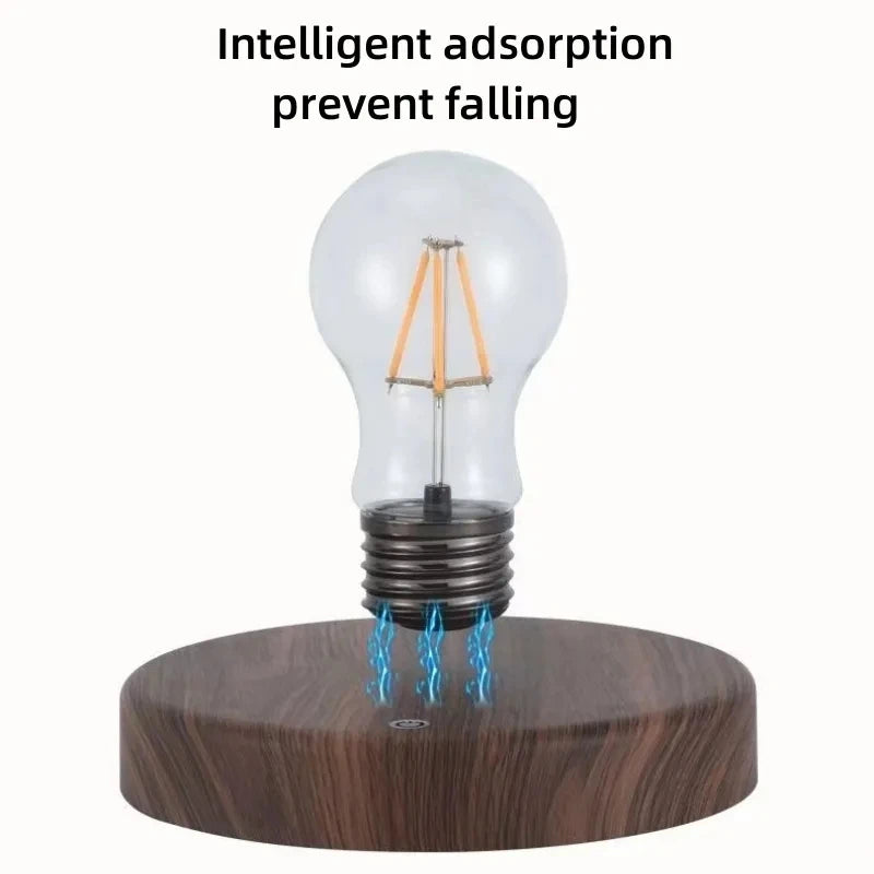 Load image into Gallery viewer, Magnetic Levitation Floating LED Bulb Lamp - Desk Decor Night Light
