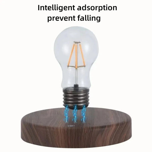 Magnetic Levitation Floating LED Bulb Lamp - Desk Decor Night Light