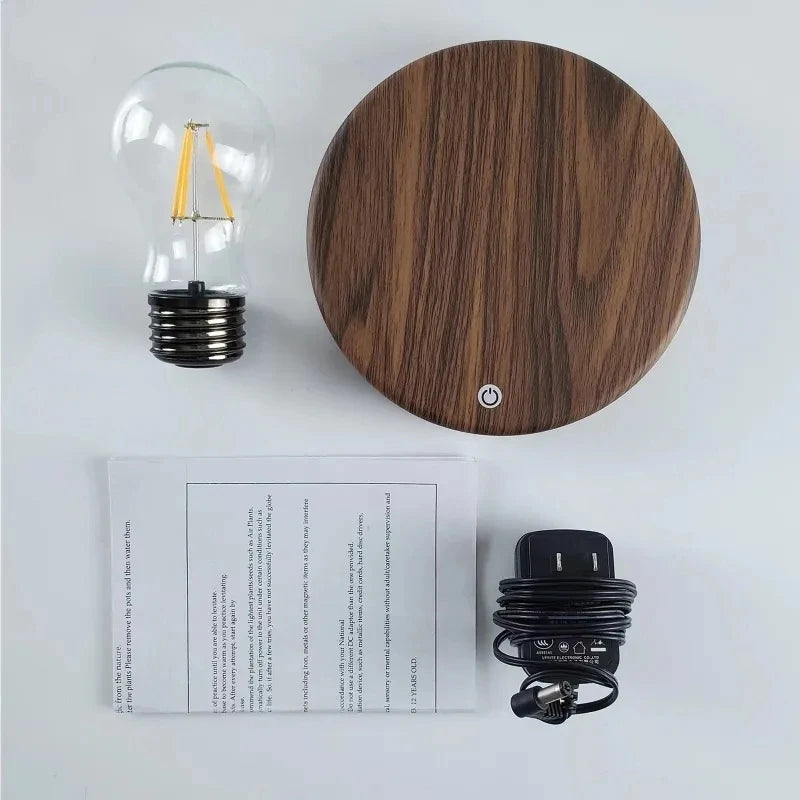 Load image into Gallery viewer, Magnetic Levitation Floating LED Bulb Lamp - Desk Decor Night Light
