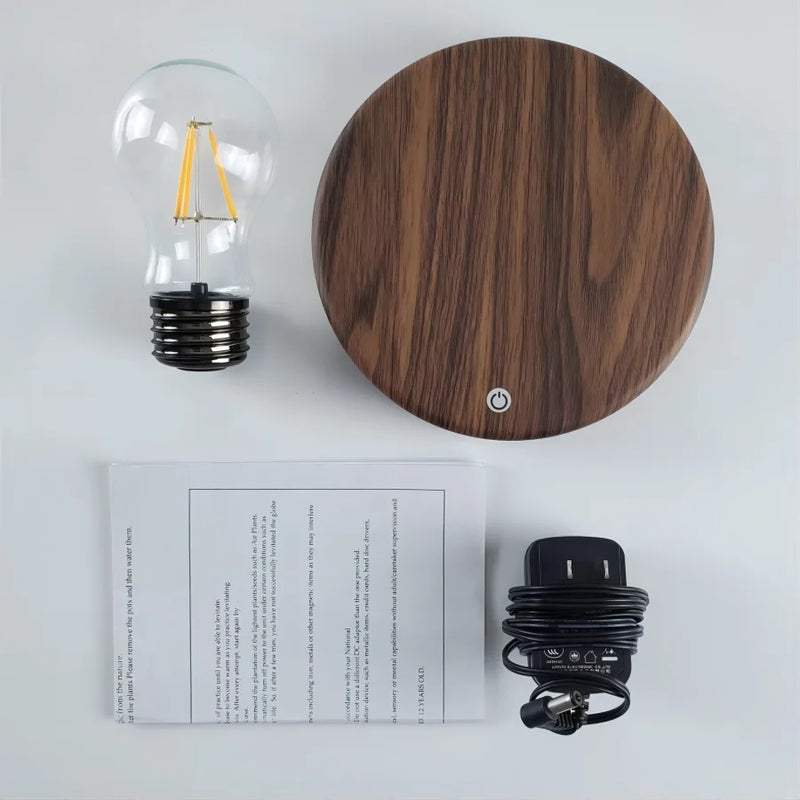 Load image into Gallery viewer, Magnetic Levitation Floating LED Bulb Lamp - Desk Decor Night Light
