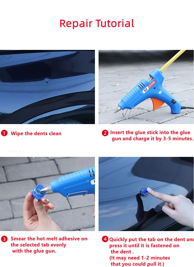 Load image into Gallery viewer, Paintless Dent Repair Kit - Auto Hail Damage Removal with Suction Cups
