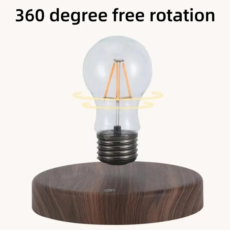 Load image into Gallery viewer, Magnetic Levitation Floating LED Bulb Lamp - Desk Decor Night Light
