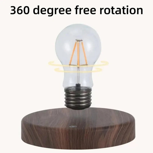 Magnetic Levitation Floating LED Bulb Lamp - Desk Decor Night Light