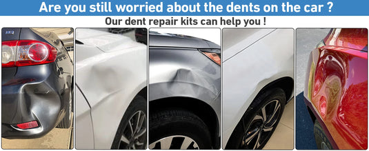 Paintless Dent Repair Kit - Auto Hail Damage Removal with Suction Cups