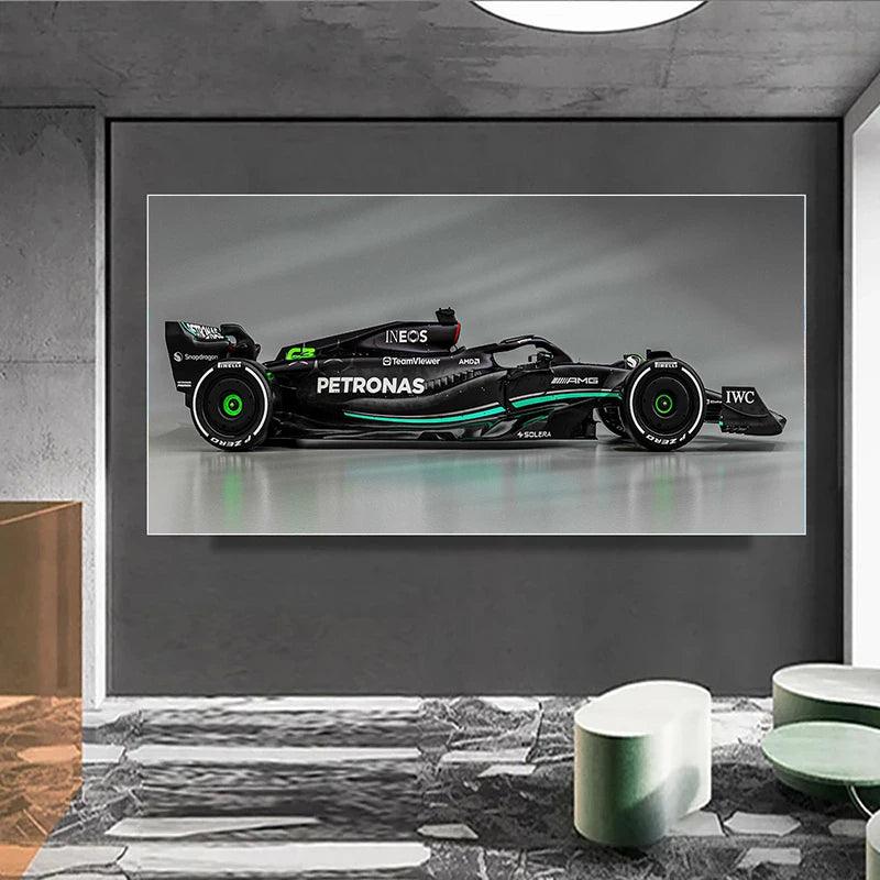 Load image into Gallery viewer, Modern luxury sports car canvas painting - racing posters for living room or office
