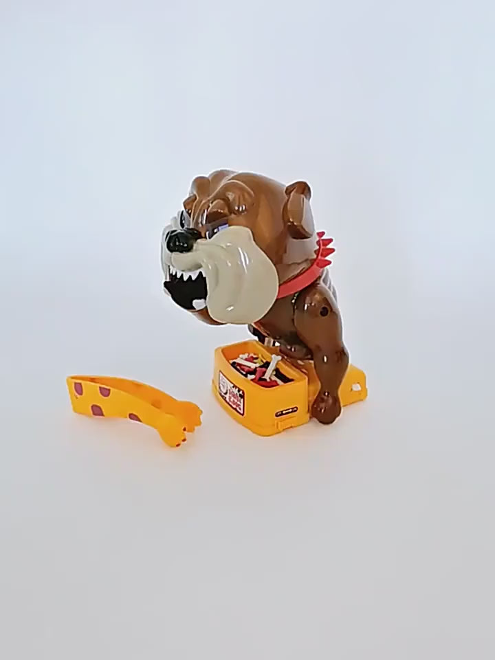 Load and play video in Gallery viewer, Funny tricky toy - bad dog chew bone game, interactive party toy for kids
